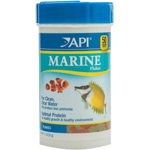 API Marine Optimal Protein Flakes Fish Food, 1.1-oz bottle