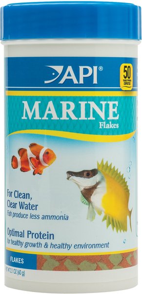 API Marine Optimal Protein Flakes Fish Food, 2.1-oz bottle slide 1 of 8