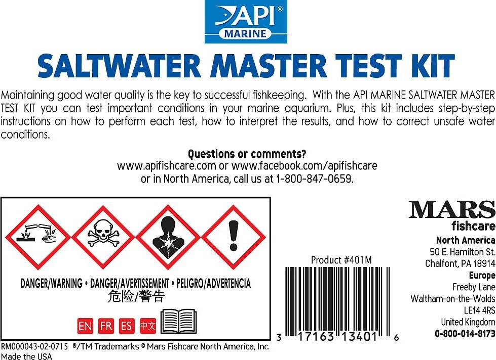 saltwater master test kit