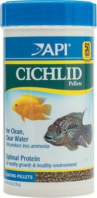 API Large Floating Pellets Cichlid Fish Food, slide 1 of 1