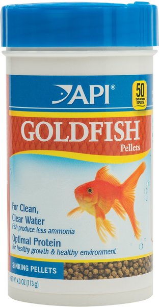 API Sinking Pellets Goldfish Food, 4-oz bottle slide 1 of 8
