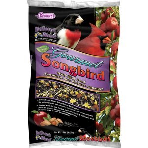 Brown's Bird Lover's Blend Almonds & Apples Gourmet Songbird Wild Bird Food, 7-lb bag