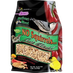 Brown's Bird Lover's Blend No Squirrels...Just Birds! Wild Bird Food, 5-lb bag