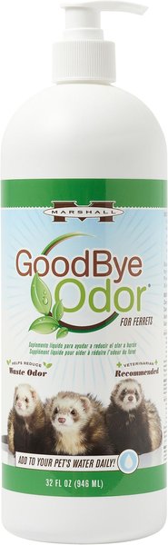 Marshall Goodbye Body & Waste Odor Ferret Supplement, 32-oz bottle slide 1 of 3