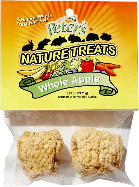 Peter's Whole Apple Small Animal Nature Treats, .75-oz bag slide 1 of 7