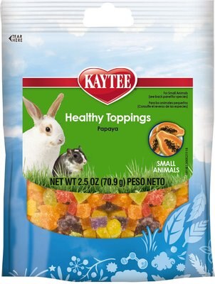 Kaytee Fiesta Healthy Toppings Papaya Small Animal Treats, slide 1 of 1