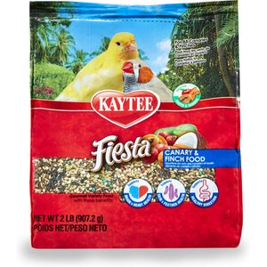 Kaytee Fiesta Variety Mix Canary & Finch Food, 2-lb bag