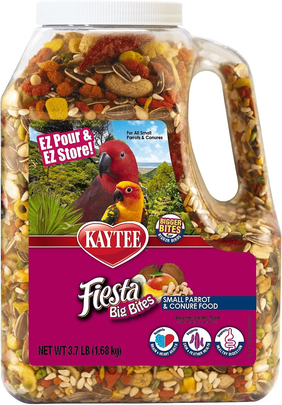 Kaytee Fiesta Variety Mix Big Bites Small Parrot And Conure Bird Food 3