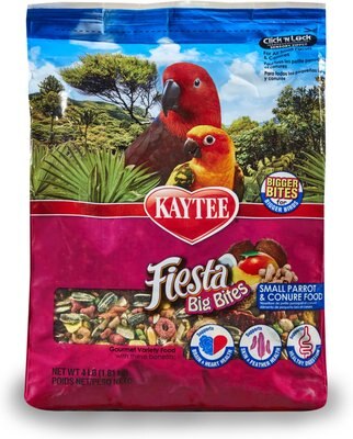 Kaytee Fiesta Variety Mix Big Bites Small Parrot & Conure Food, slide 1 of 1