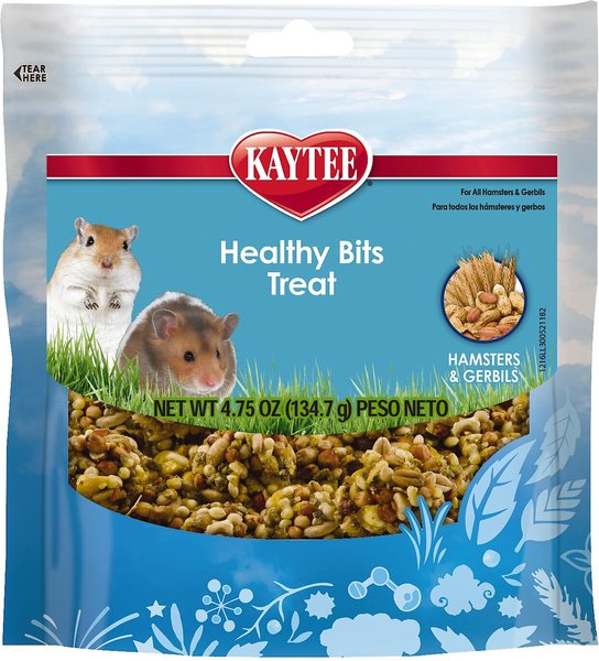 Kaytee Forti-Diet Pro Health Healthy Bits Hamster & Gerbil Treats, 4.75-oz bag slide 1 of 4