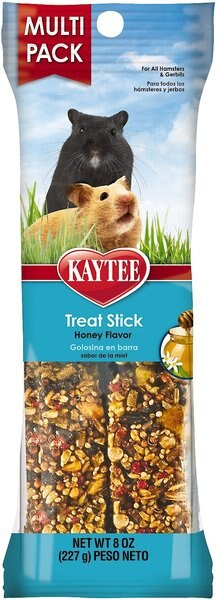 Kaytee Forti-Diet Pro Health Honey Hamster & Gerbil Treat Sticks, 8-oz slide 1 of 3