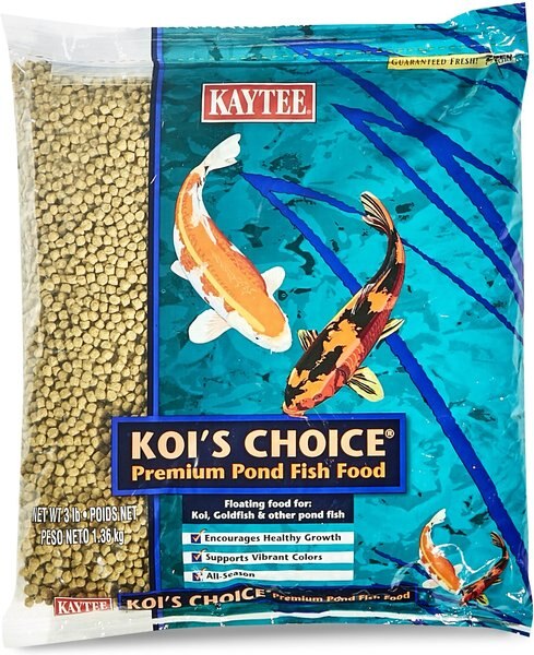 Kaytee Koi's Choice Premium Fish Food, 3-lb bag slide 1 of 8