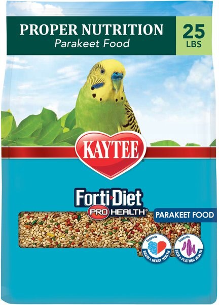 Kaytee Forti-Diet Pro Health Parakeet Food, 25-lb bag slide 1 of 8