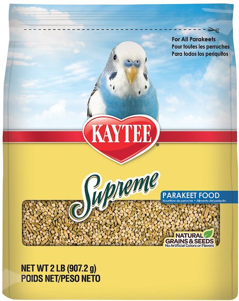 Kaytee Supreme Parakeet Food, 2-lb bag slide 1 of 4