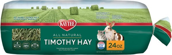 Kaytee Natural Timothy Hay Small Animal Food, 24-oz bag slide 1 of 11