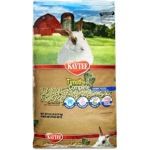 Kaytee Timothy Complete Rabbit Food, 9.5-lb bag
