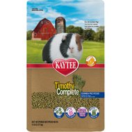 Kaytee Timothy Complete Fiber Diet Guinea Pig Food, 5-lb bag