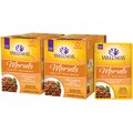 Wellness Healthy Indulgence Morsels with Chicken & Salmon in Savory Sauce Grain-Free Wet Cat Food Pouches, 3-oz, case of 24