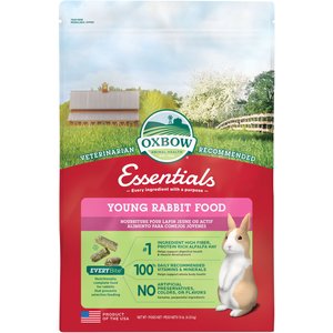 Oxbow Essentials Young Rabbit Food All Natural Rabbit Pellets, 10-lb bag