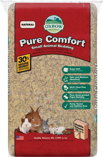 Oxbow Pure Comfort Small Animal Bedding, Natural, 28-L slide 1 of 7