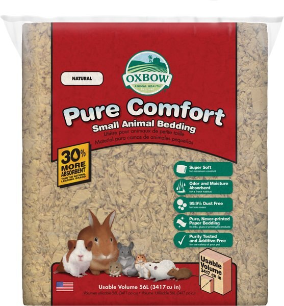 Oxbow Pure Comfort Small Animal Bedding, Natural, 56-L slide 1 of 7