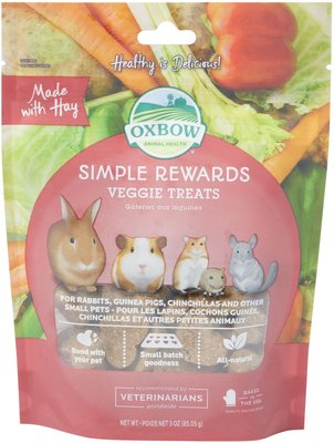 Oxbow Simple Rewards Oven Baked Veggie Small Animal Treats, slide 1 of 1
