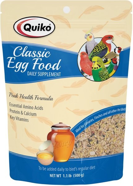Quiko Classic Egg Food Supplement for Canaries & Finches, 1.1-lb bag slide 1 of 6