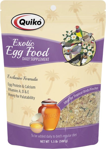 Quiko Exotic Egg Food Supplement for Finches, 1.1-lb bag slide 1 of 4