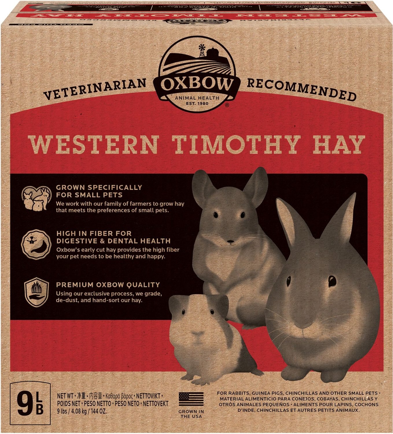 Oxbow Western Timothy Hay Small Animal Food