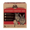 Oxbow Animal Health Western Timothy Hay  All Natural Hay for Rabbits, Guinea Pigs, Chinchillas, Hamsters & Gerbils, 9-lb bag