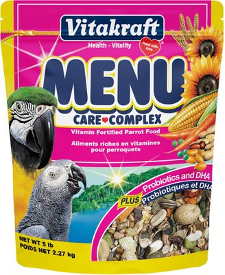 Vitakraft Menu Care Complex Parrot Food, slide 1 of 1