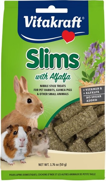 Vitakraft Slims with Alfalfa Rabbit Treats, 1.76-oz bag slide 1 of 3