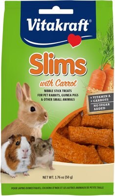 Vitakraft Slims with Carrot Rabbit Treats, slide 1 of 1