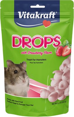 Vitakraft Drops with Strawberry Hamster Treats, slide 1 of 1