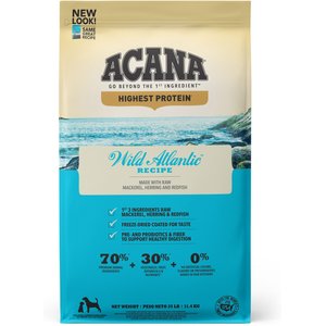 ACANA Wild Atlantic Grain-Free Dry Dog Food, 25-lb bag