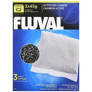 Fluval C2 Activated Carbon Filter Media, 3 count