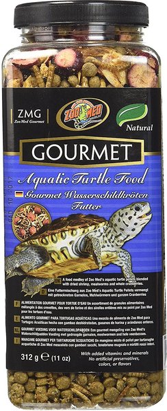 Zoo Med Gourmet Aquatic Turtle Food, 11-oz jar slide 1 of 5