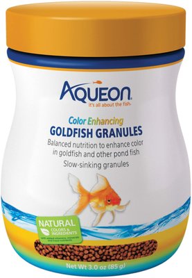 Aqueon Color Enhancing Goldfish Granules Fish Food, slide 1 of 1