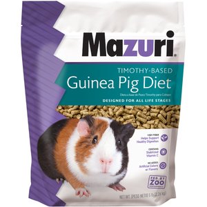 Mazuri Timothy-Based Guinea Pig Food, 5-lb bag