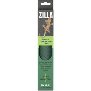 Zilla Terrarium Liner, Green, 10-gal