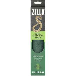 Zilla Terrarium Liner, Green, 20L/29-gal