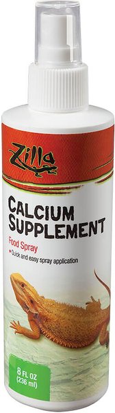 Zilla Food Spray Calcium Reptile Supplement, 8-oz bottle slide 1 of 9
