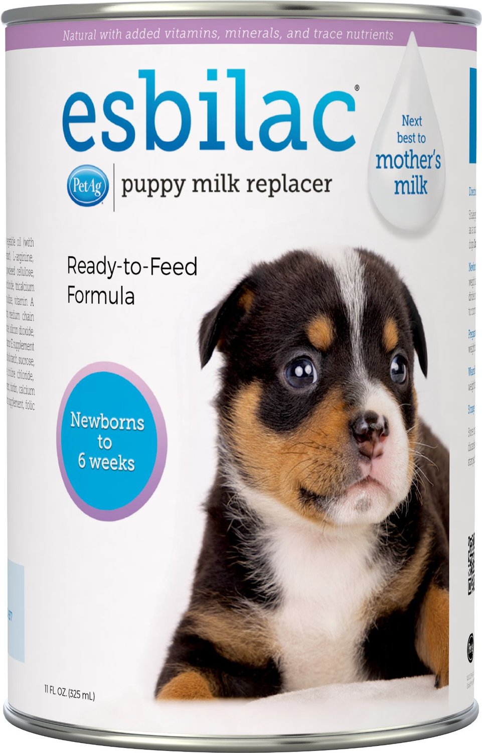 can you give a newborn puppy milk