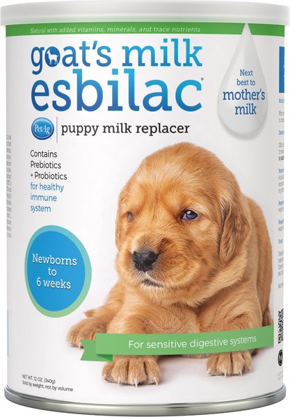 PetAg Goat's Milk Esbilac Powder Milk Supplement for Puppies, 12-oz can slide 1 of 5