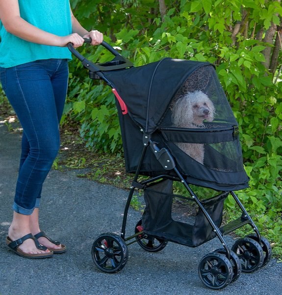 Pet Gear Happy Trails Lite No-Zip Pet Stroller, Jaguar slide 1 of 6