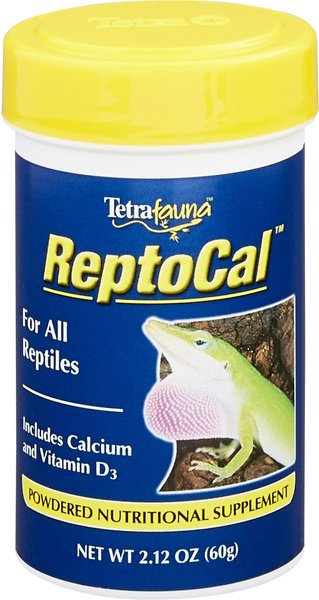 Tetrafauna ReptoCal Calcium Powder Reptile Supplement, 2.12-oz jar slide 1 of 8