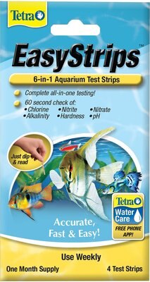 Tetra EasyStrips 6-in-1 Aquarium Test Strips, slide 1 of 1