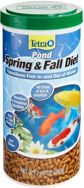 Tetra Pond Spring & Fall Diet Transitional Fish Food, 7.05-oz jar slide 1 of 8