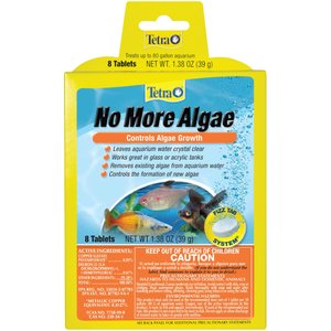 Tetra No More Algae Controls Algae Growth for Water Clarity, 8 count
