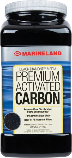 Marineland Black Diamond Activated Carbon Filter Media, 40-oz jar slide 1 of 3